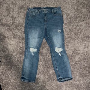 Power Straight High Rise Jeans NWOT